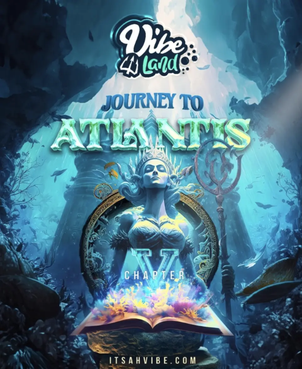 Journey To Atlantis! flyer or graphic.