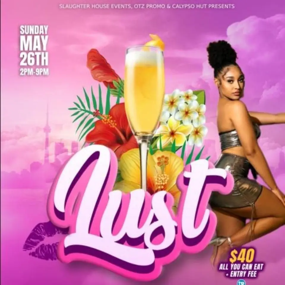 Lust - The Brunch Experience flyer or graphic.