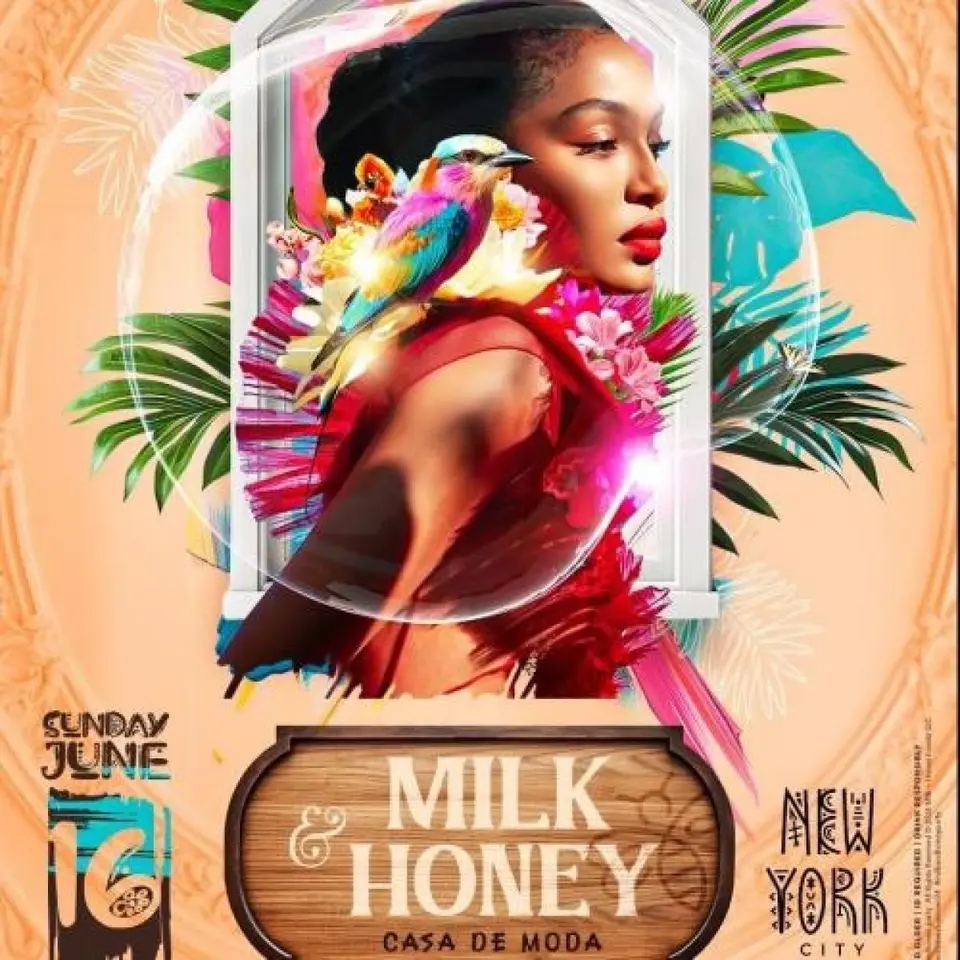 Milk & Honey - Casa De Moda flyer or graphic.