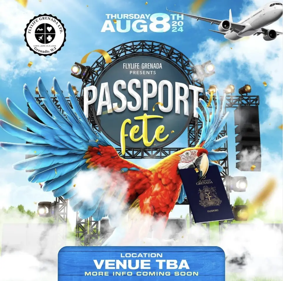 Passport Fete flyer or graphic.