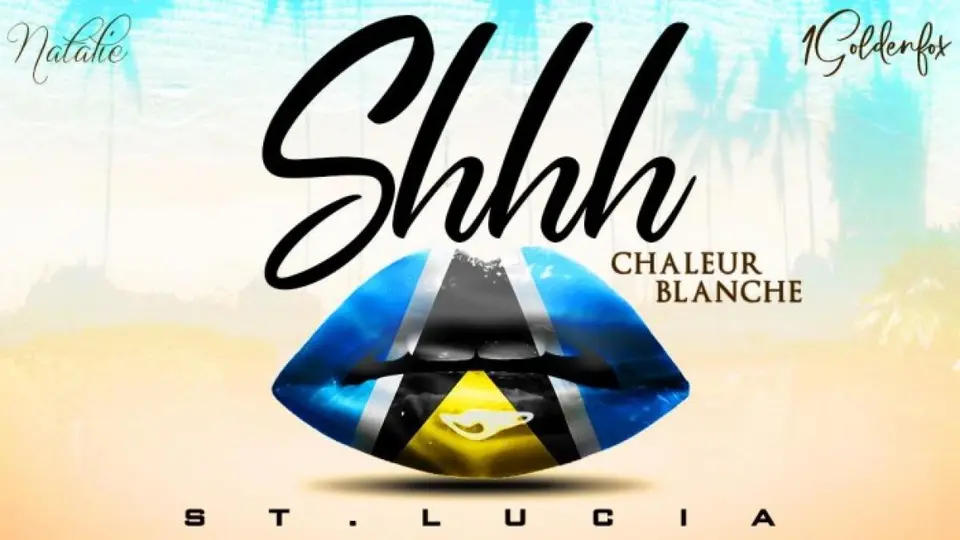 Shhh - Chaleur Blanche flyer or graphic.