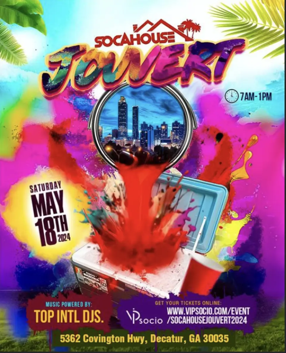 SocaHouse Jouvert flyer or graphic.