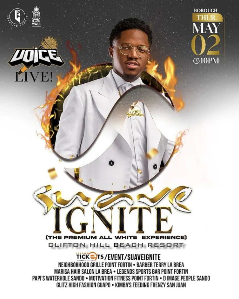 Suave flyer or graphic.