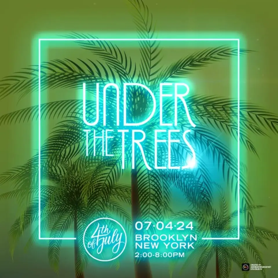 Under the Trees flyer or graphic.