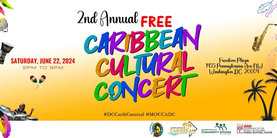 2nd Annual Caribbean Cultural Concert flyer or graphic.