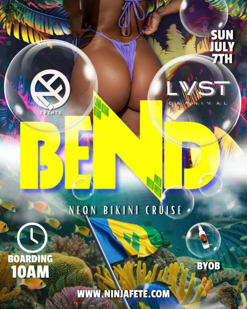 Bend St. Vincent 2024 flyer or graphic.