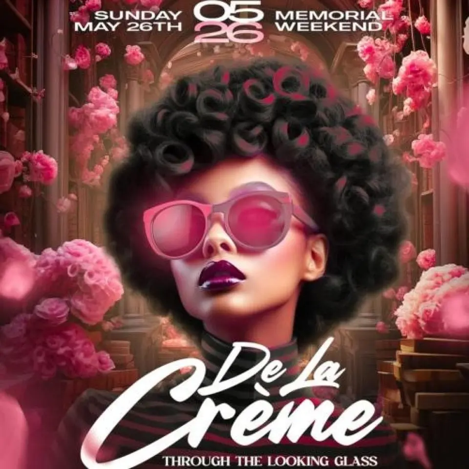 De La Créme flyer or graphic.