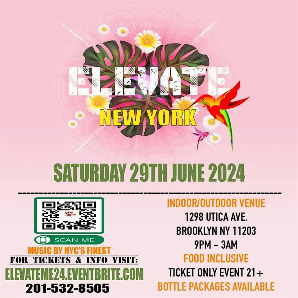 Elevate flyer or graphic.