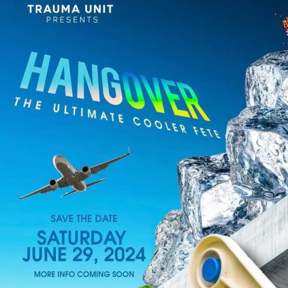 HangOver Cooler Fete flyer or graphic.