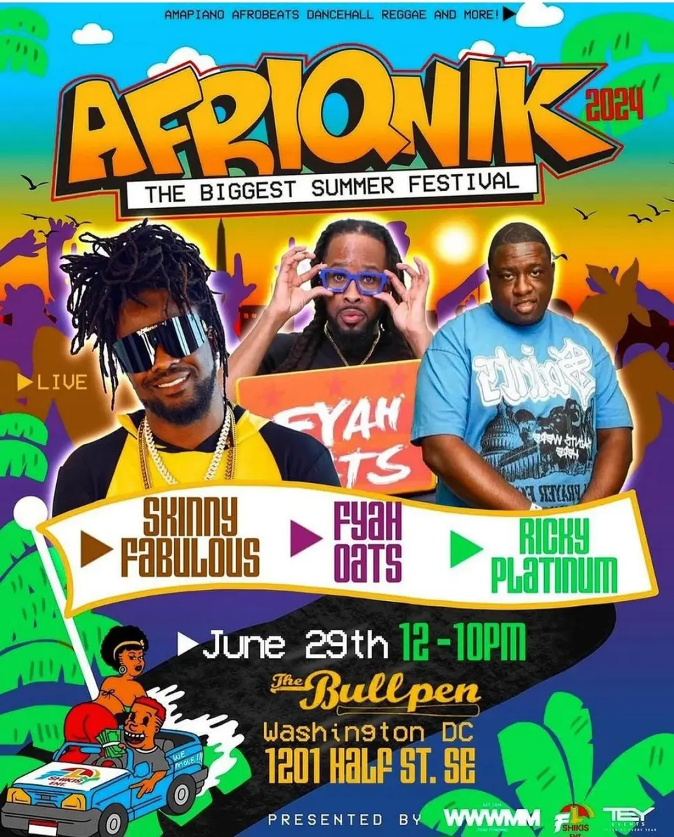 Afriqnick flyer or graphic.