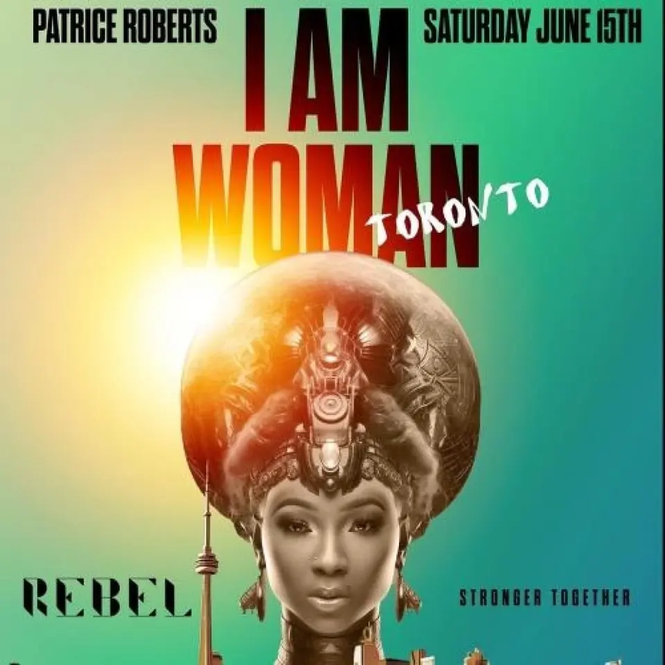 I Am Woman  flyer or graphic.