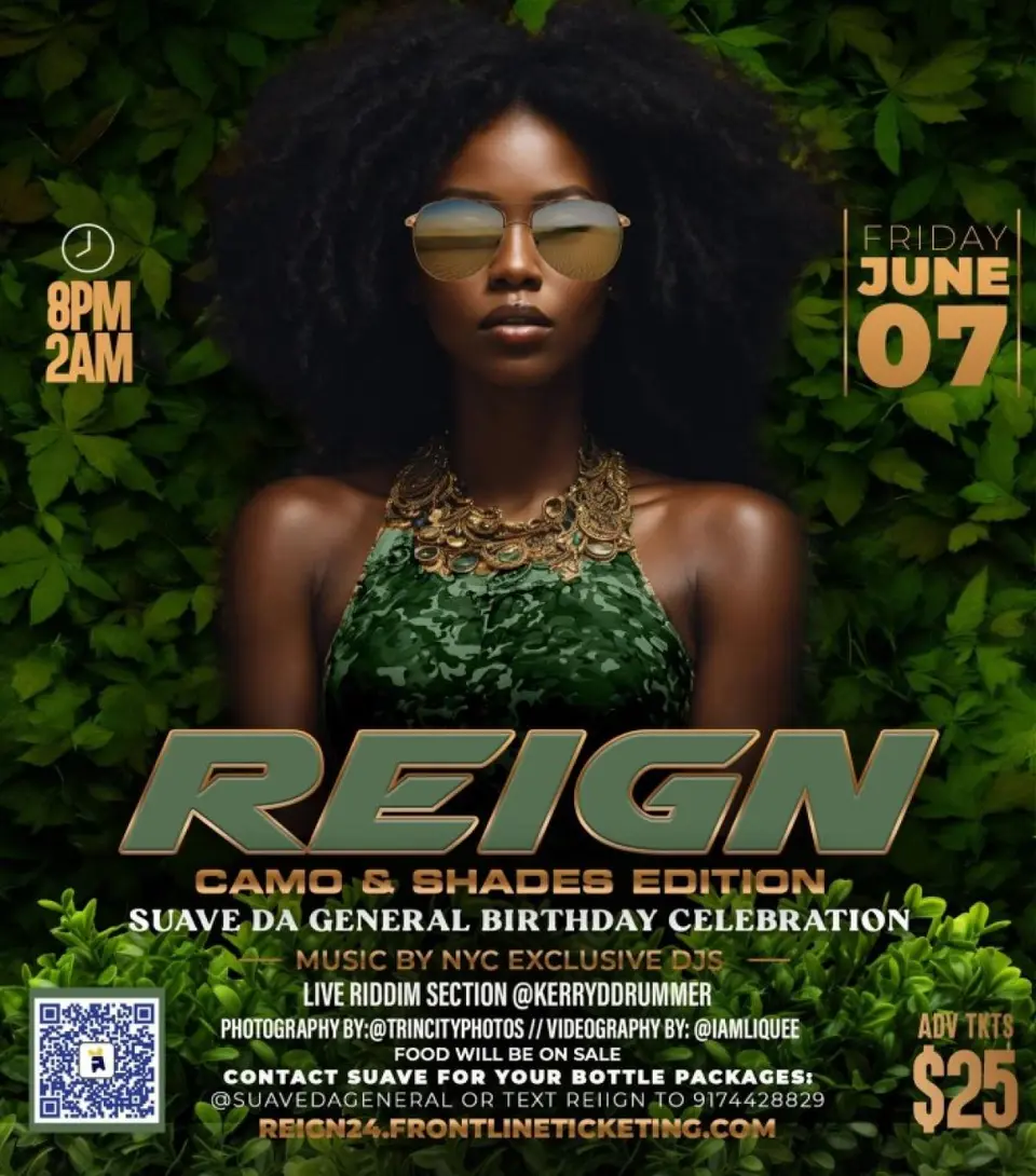 Reign: The Camo & Shades Edition flyer or graphic.