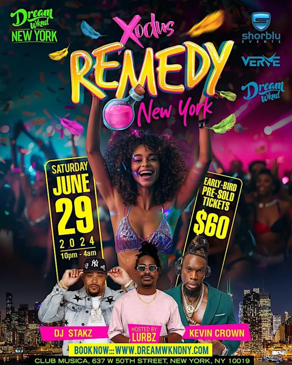 Remedy flyer or graphic.