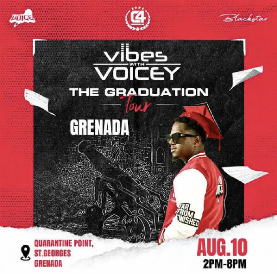 Vibes with Voicey: The Graduation Tour flyer or graphic.