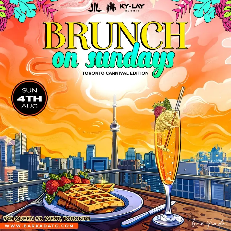 Brunch On Sunday flyer or graphic.