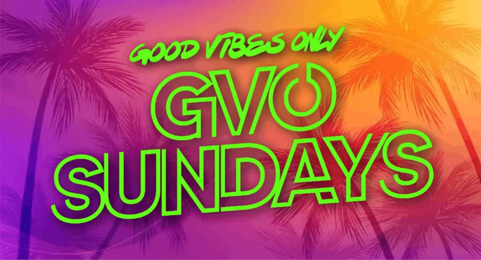 GVO Sundays flyer or graphic.