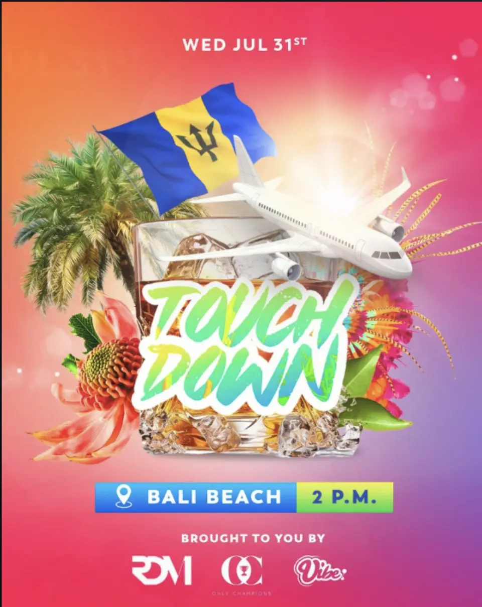 Touchdown flyer or graphic.
