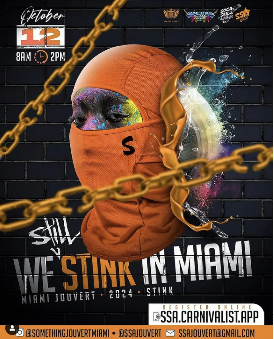 We Still Stink flyer or graphic.