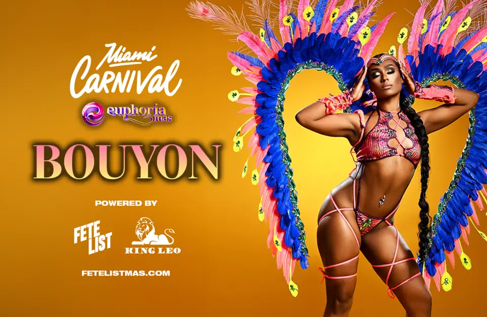 Euphoria Mas - Bouyon - Powered by FETELIST flyer or graphic.