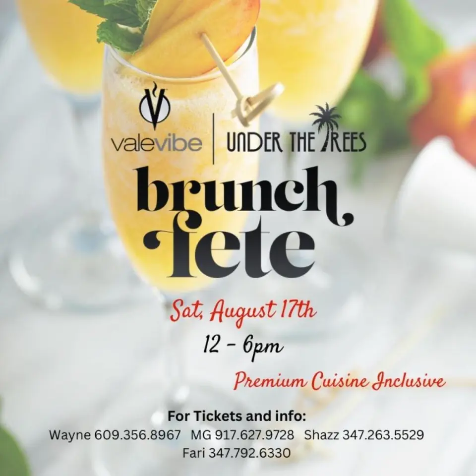 Brunch Fete flyer or graphic.