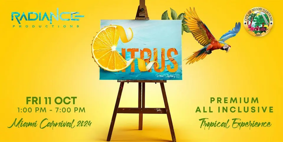 Citrus flyer or graphic.