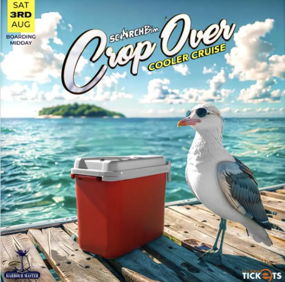 Crop Over Cooler Cruise flyer or graphic.