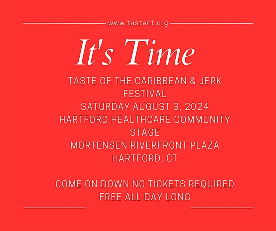 Jerk Festival & Taste of The Caribbean flyer or graphic.