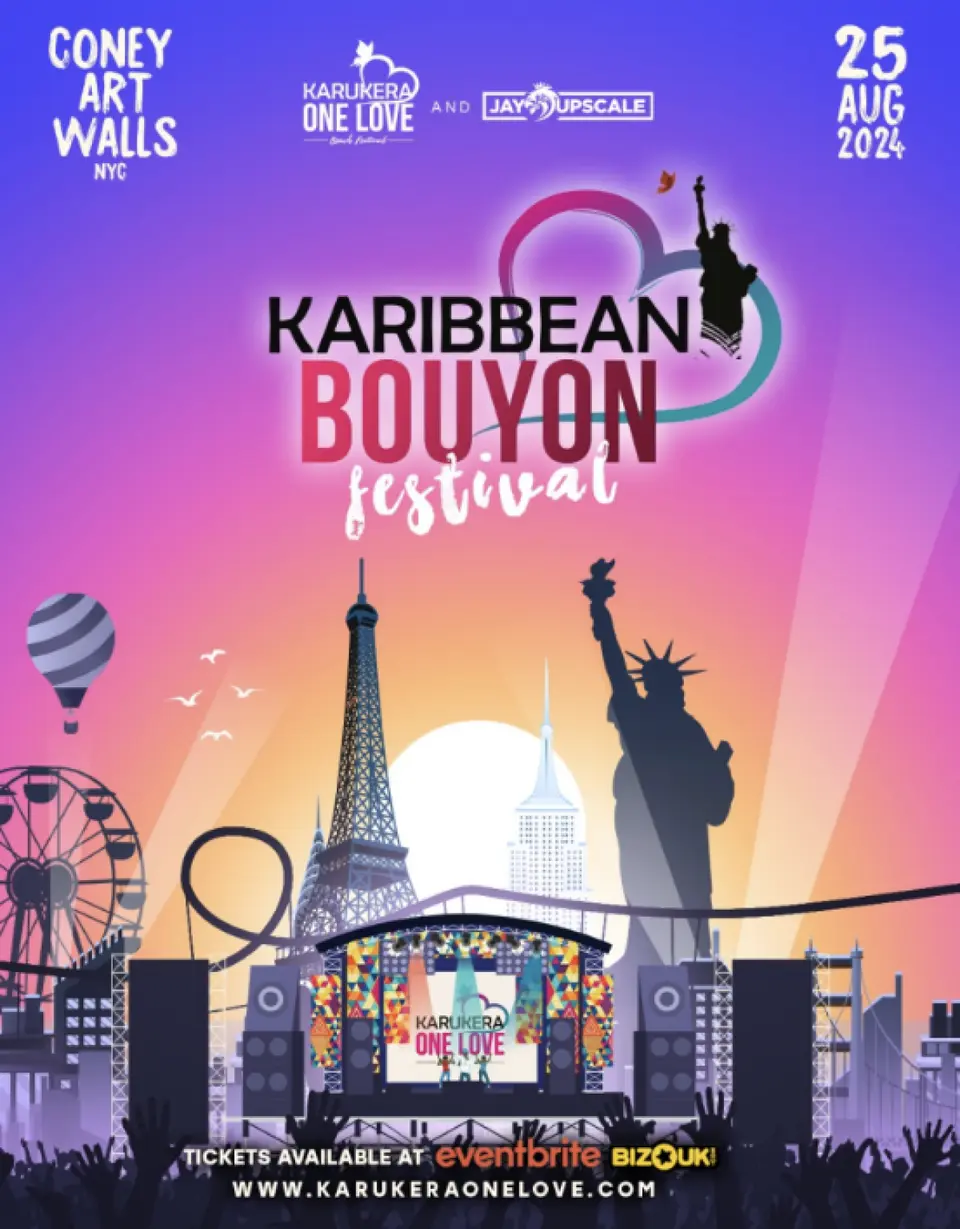 Karibbean Bouyon Festival flyer or graphic.