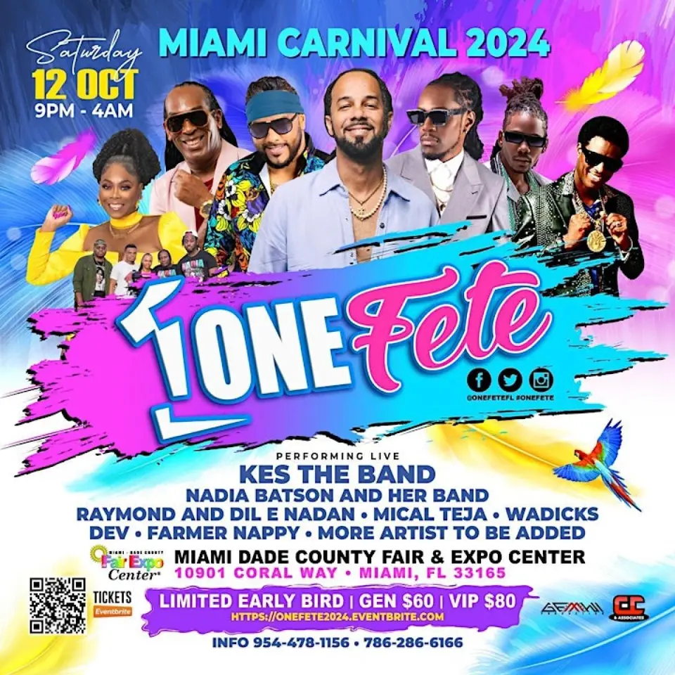 One Fete flyer or graphic.