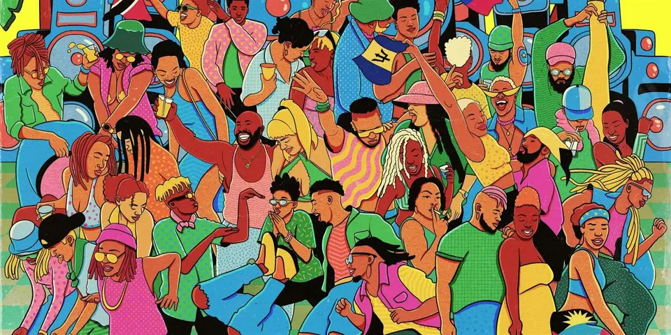 Stamina| Queer Caribbean Weekend flyer or graphic.