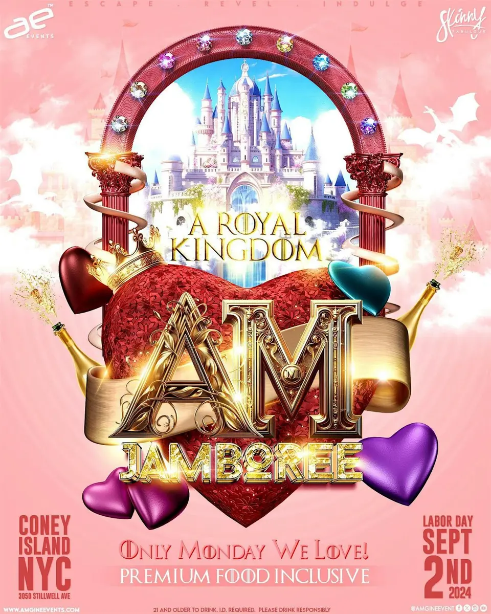 A:M Jamboree  flyer or graphic.