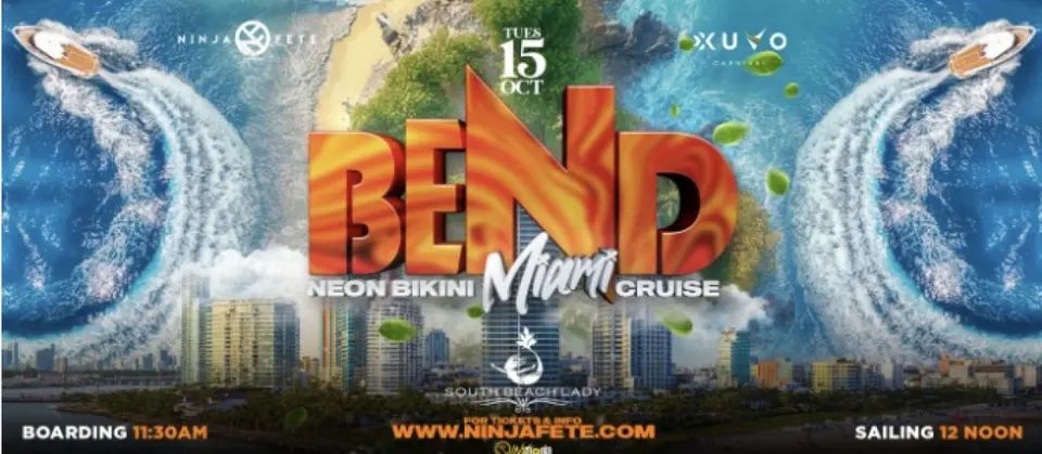 Bend Neon Bikini Cruise flyer or graphic.