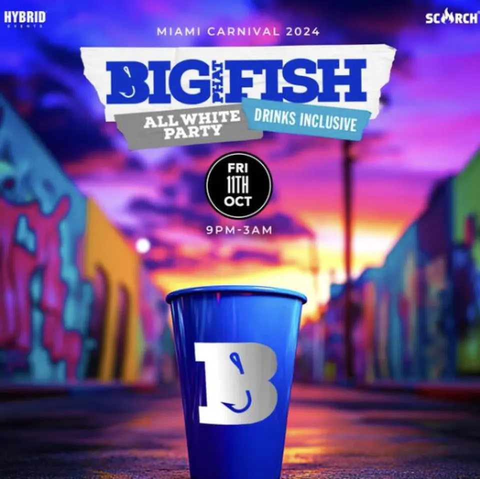 Big Phat Fish flyer or graphic.
