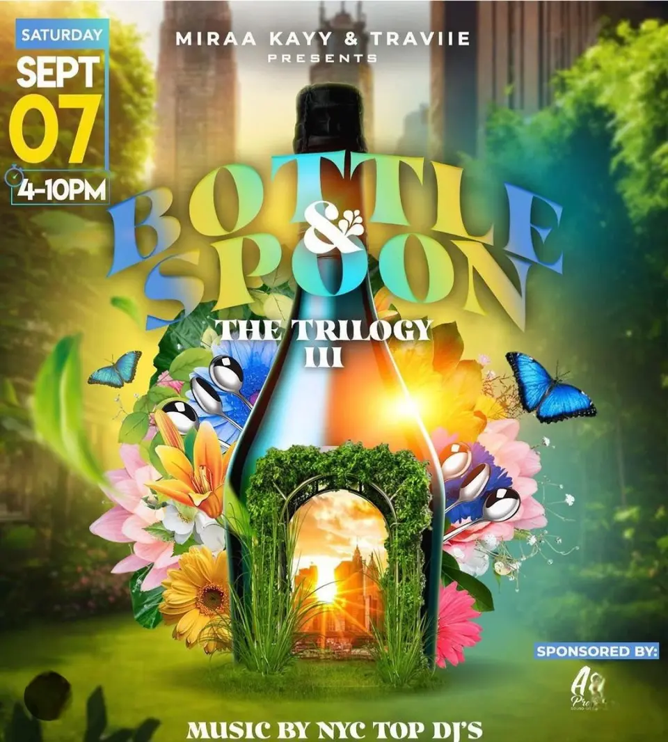 Bottle & Spoon The Trilogy flyer or graphic.