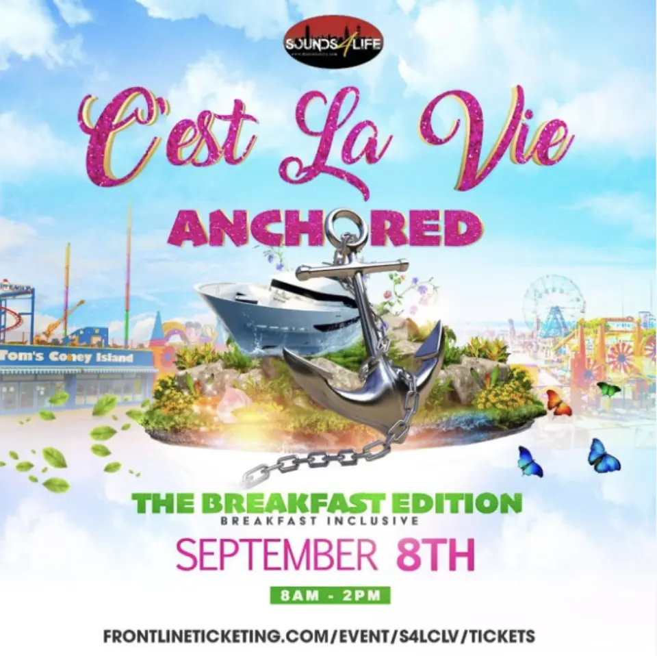 C’est La Vie Anchored flyer or graphic.