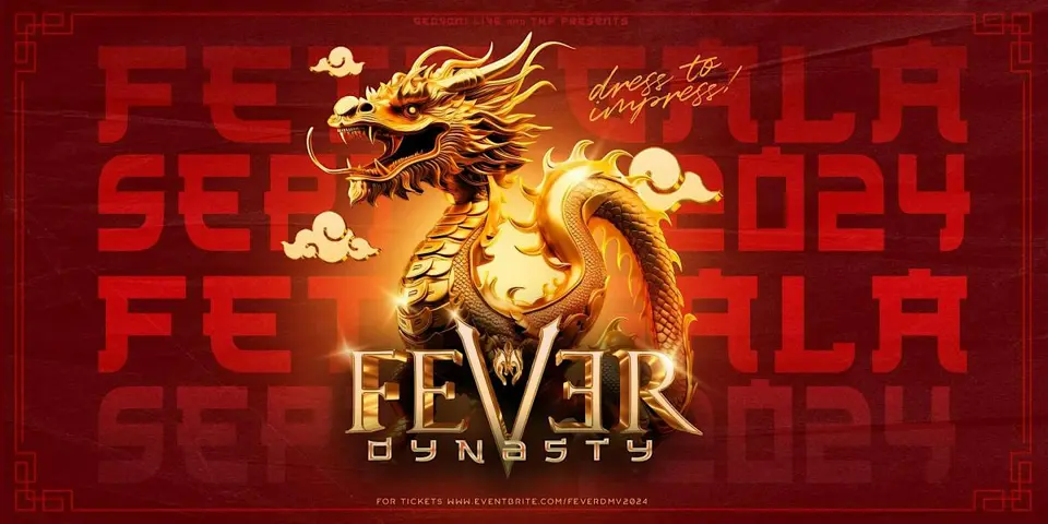 Fever Fete Gala flyer or graphic.