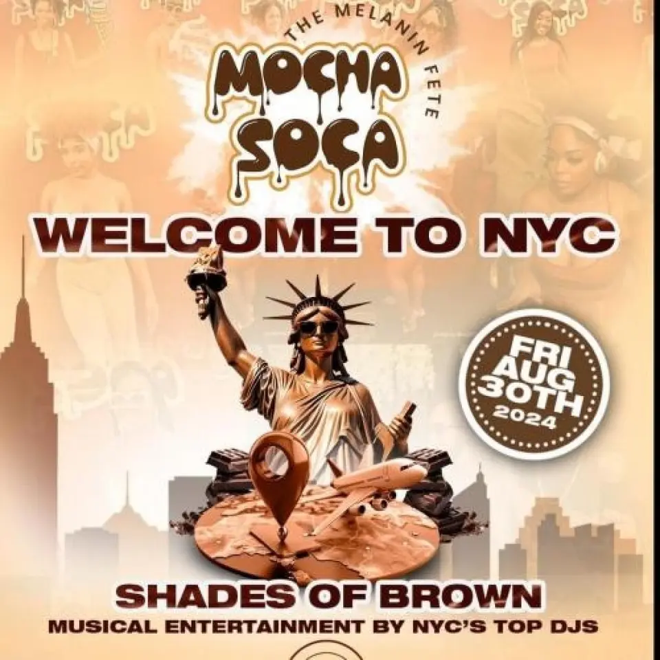 Mocha Soca flyer or graphic.