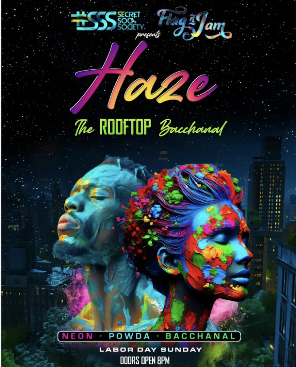 Haze flyer or graphic.