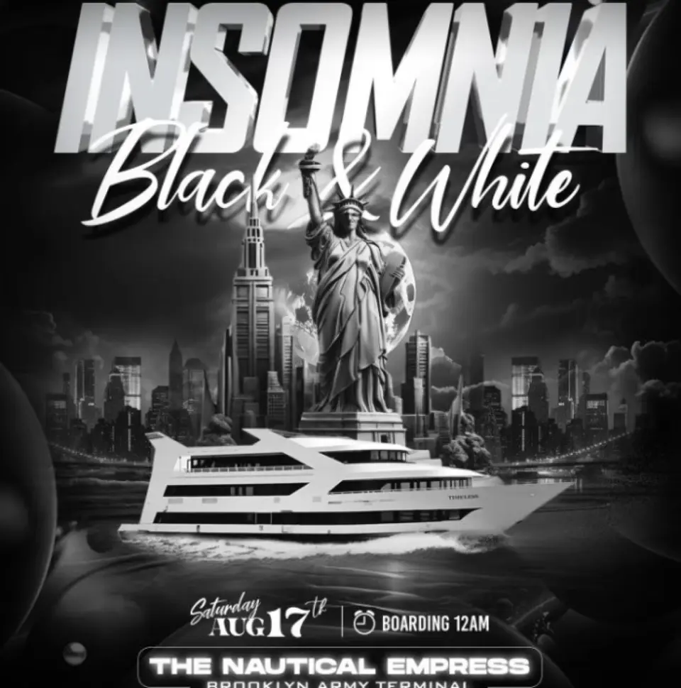 Insomnia flyer or graphic.