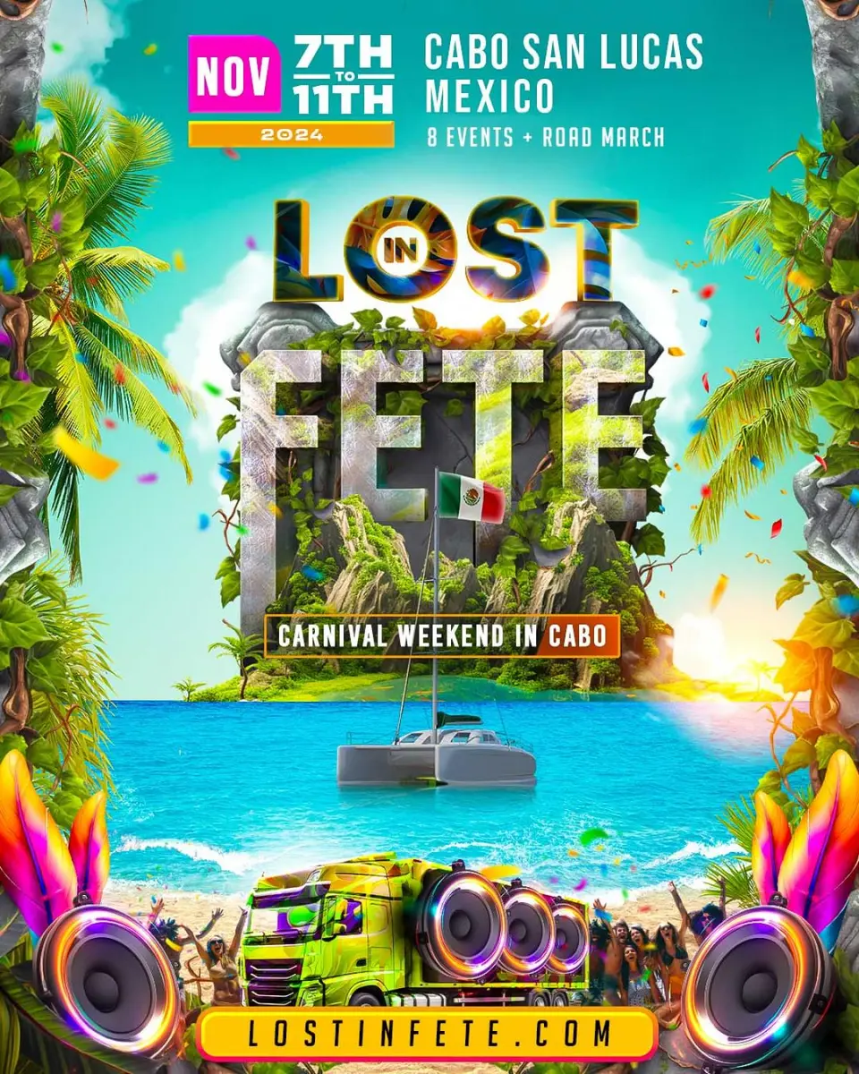 Lost In Fete flyer or graphic.