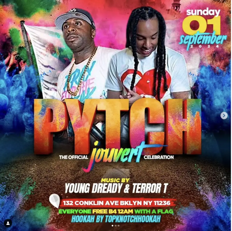 Pytch flyer or graphic.