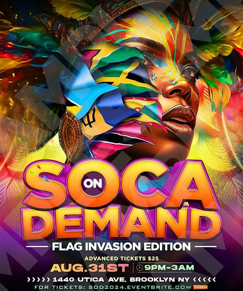 Soca On Demand flyer or graphic.