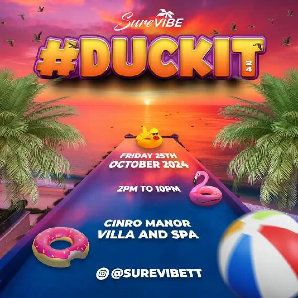 #DUCKIT 2024 Tobago flyer or graphic.