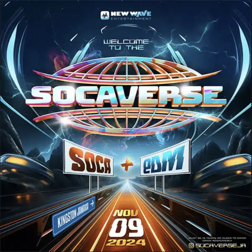 SocaVerse flyer or graphic.