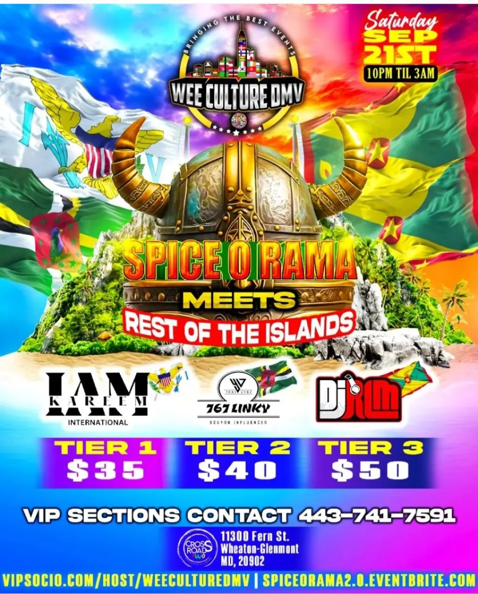 Spice O Rama  flyer or graphic.