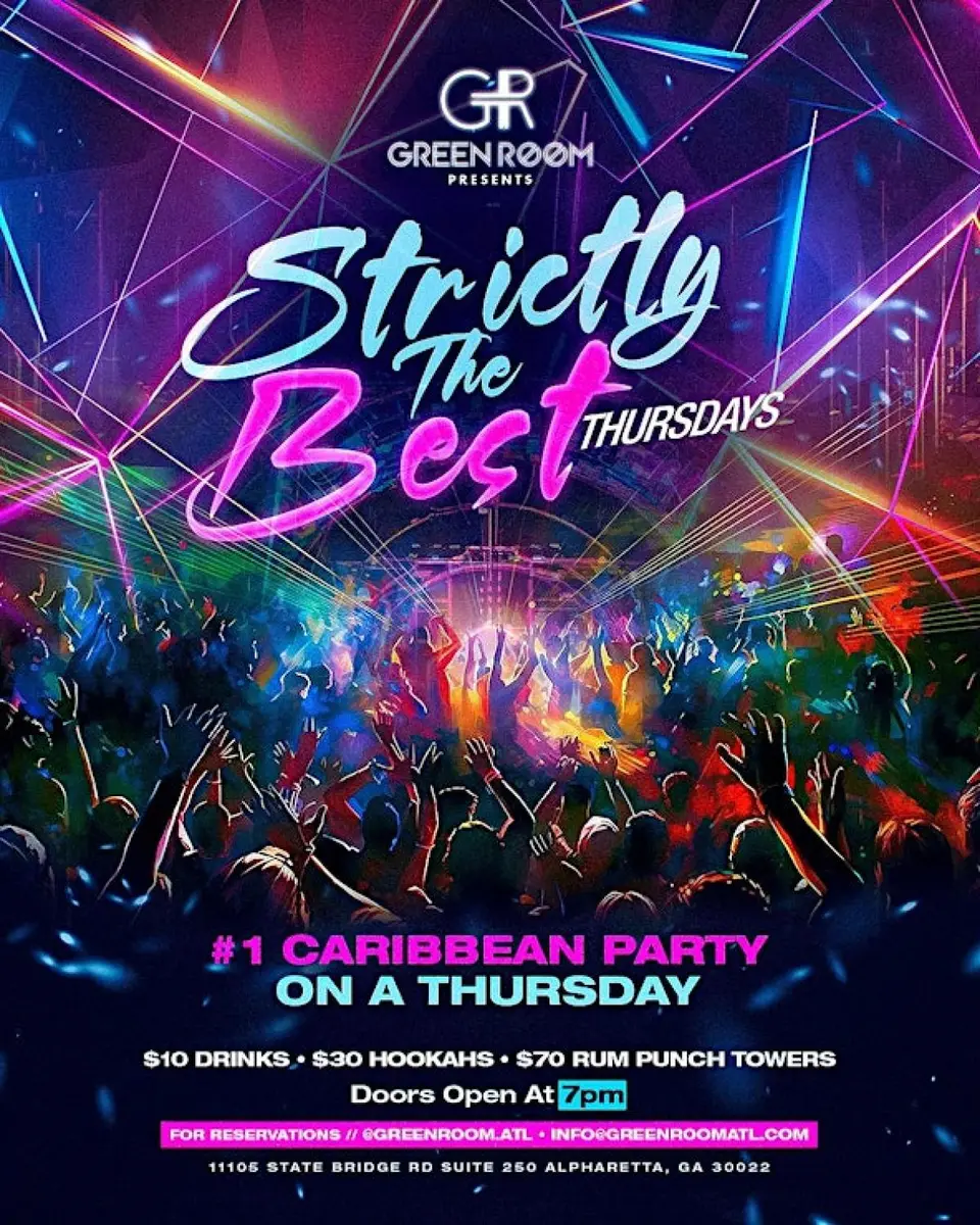 Strictly The Best flyer or graphic.