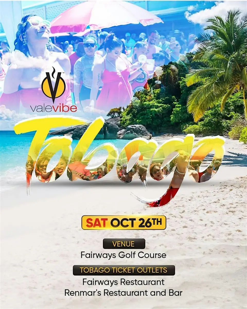 ValeVibe Tobago flyer or graphic.