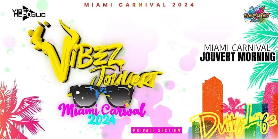 Vibez Jouvert flyer or graphic.