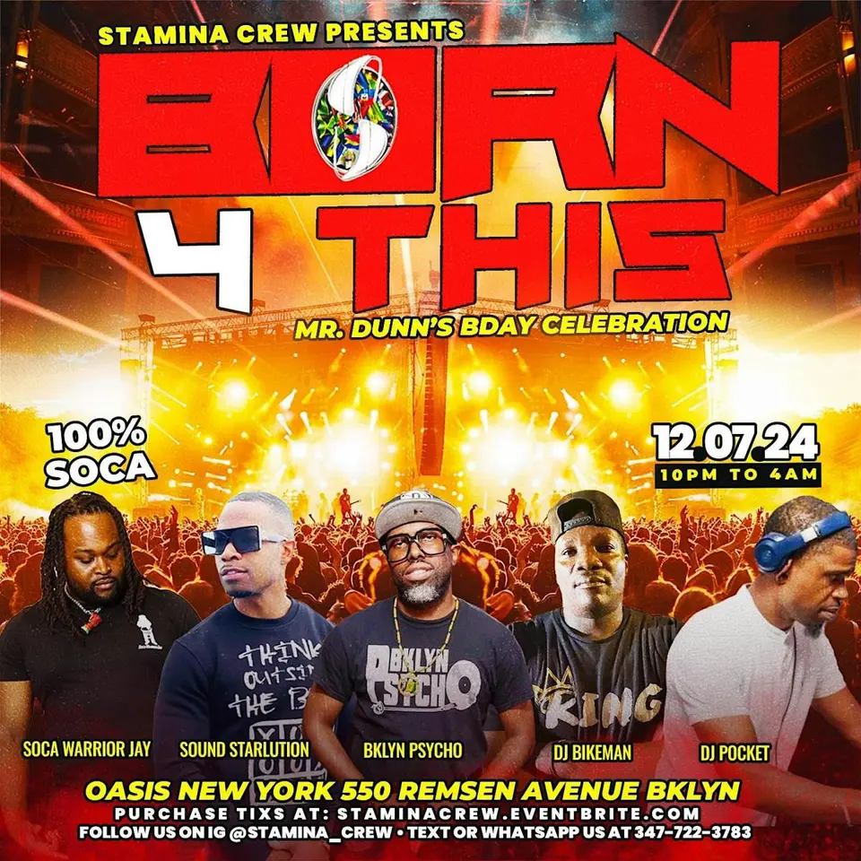 Born 4 This flyer or graphic.