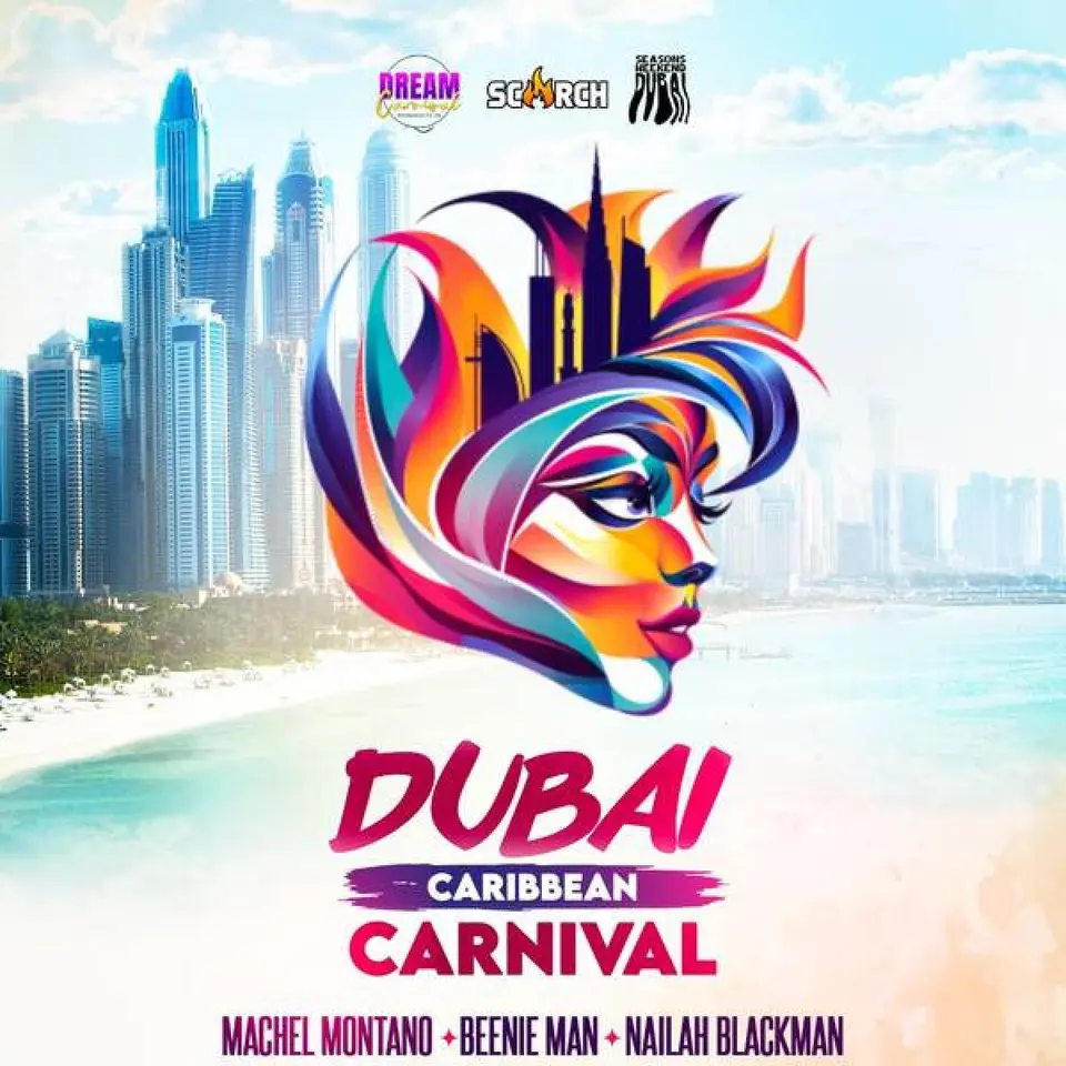 Dubai Caribbean Carnival Festival Pass flyer or graphic.